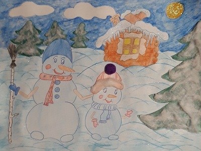 Международный творческий конкурс «Мой весёлый снеговик»