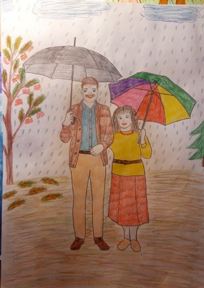 Конкурс рисунков «Мои любимые бабушка и дедушка»