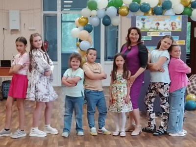 Праздничный концерт на закрытии лагерной смены 