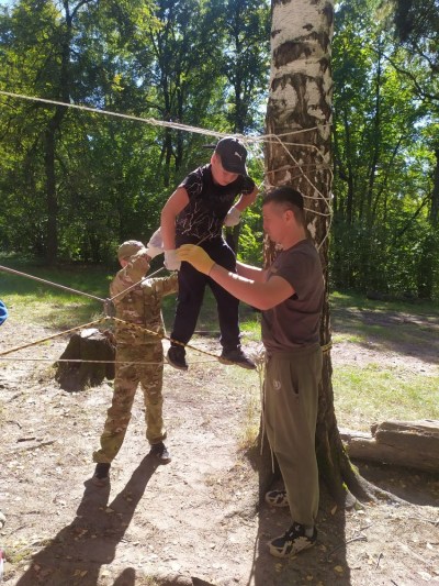 Поход выходного дня для юных разведчиков