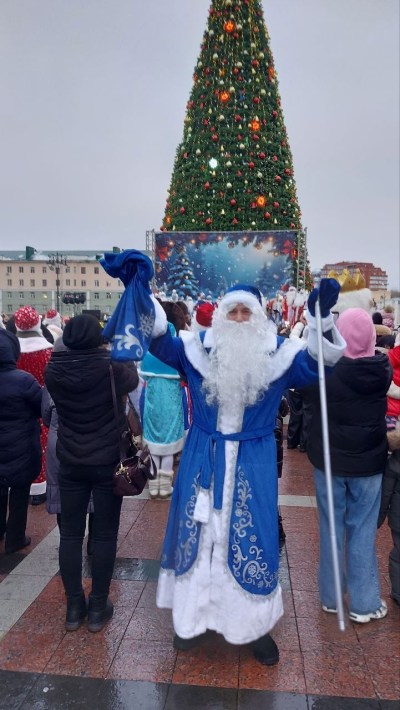 Шествие Дедов Морозов и старт новогодней кампании в Пензе